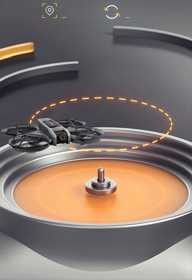 Dronas su valdikliu LCD, 2 kameromis, belaidžiu varikliu, žaislas, 145 g, Wi-Fi, 3 akumuliatoriai