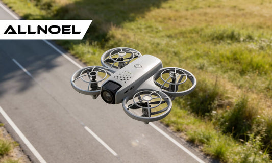 DRONŲ VALDIKLIS SU LCD 2 KAMEROMIS BEŠEPETĖLINIU VARIKLIU 125G WIFI 3x AKUMULIATORIAI ŽAISLAS