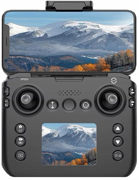 DRONAS SU HD KAMERA MINI COMBO FLY MORE VALDIKLIS LCD PRO WIFI 20 MIN SKRYDŽIO HDR