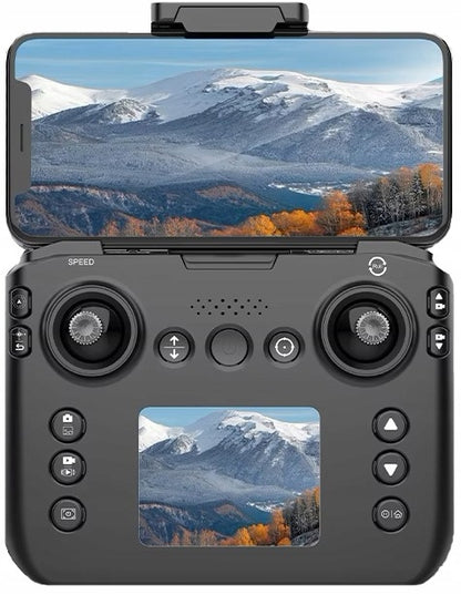 DRONAS SU HD KAMERA MINI COMBO FLY MORE VALDIKLIS LCD PRO WIFI 20 MIN SKRYDŽIO HDR