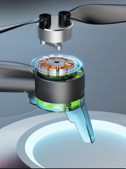 DRONAS SU HD KAMERA MINI COMBO FLY MORE VALDIKLIS LCD PRO WIFI 20 MIN SKRYDŽIO HDR