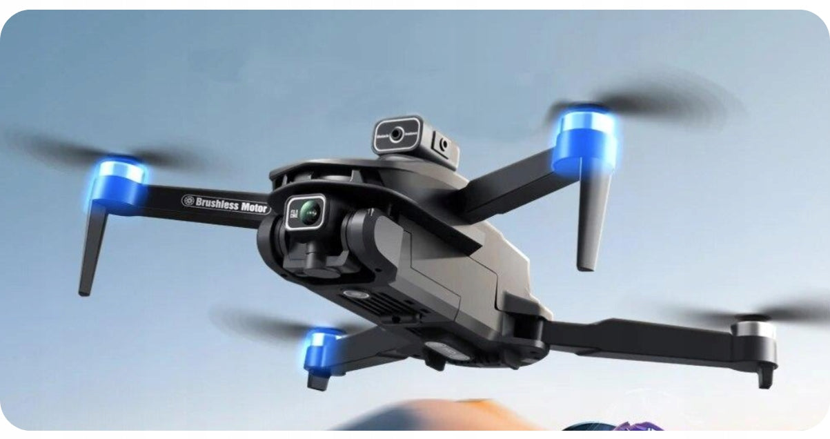 Dronas su WIFI 5G GPS kamera, valdomas programėle, žaislas, 3000m atstumas