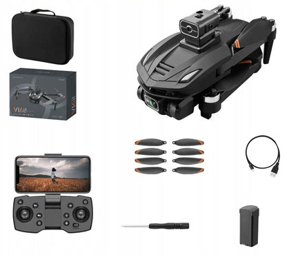 Dronas su WIFI 5G GPS kamera, valdomas programėle, žaislas, 3000m atstumas