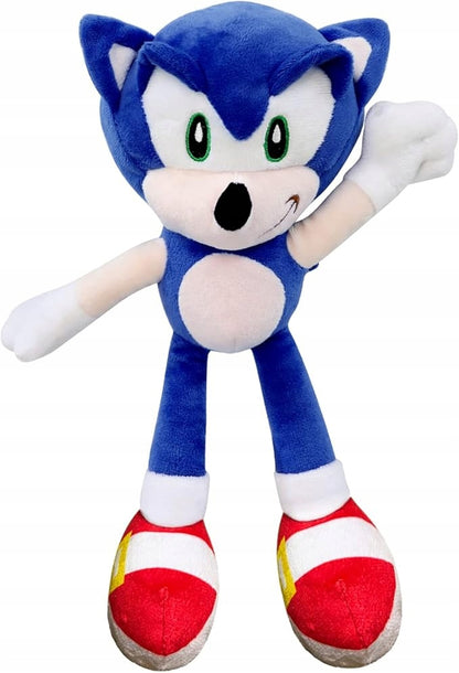 Didelė SONIC pliušinė figūrėlė 42 cm, minkštas žaislas iš pasakos, dovana
