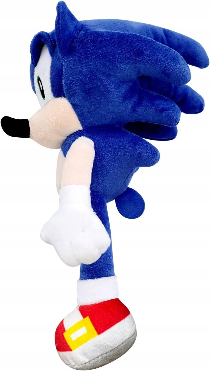 Didelė SONIC pliušinė figūrėlė 42 cm, minkštas žaislas iš pasakos, dovana