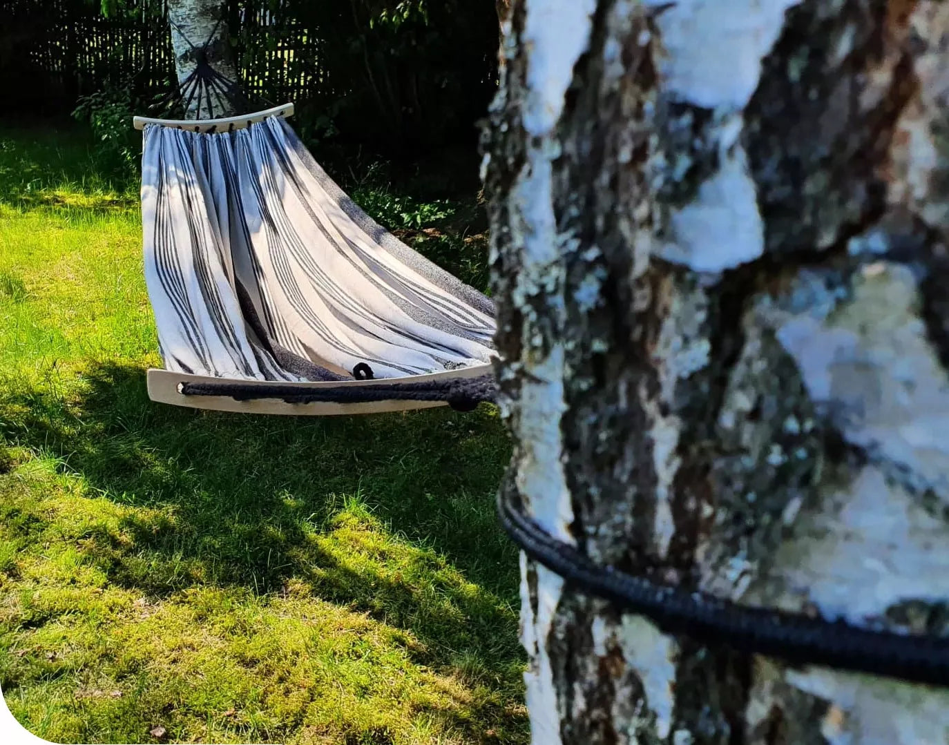 DIDELIU dviejų asmenų sodo hamakas, tvirtas + dėklas