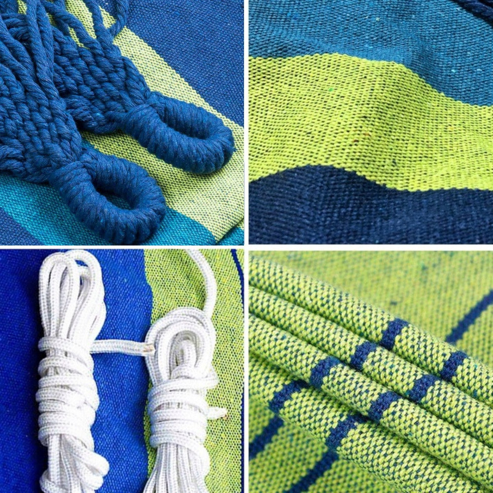 DIDELĖ SODO HAMAKAS SVYPUOKLĖ STIPRUS SUPYNĖ GULTUVAS 220x80 1asm. XXL DĖKLAS