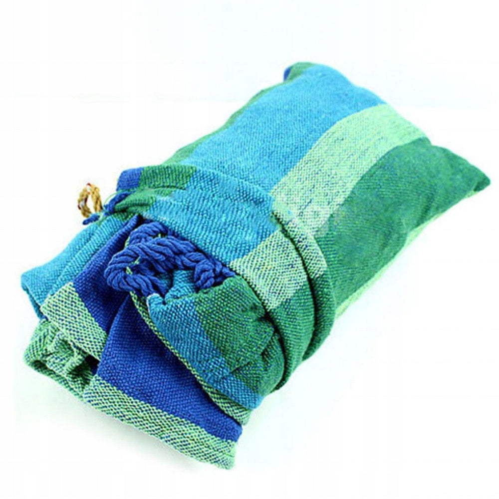 DIDELĖ SODO HAMAKAS SVYPUOKLĖ STIPRUS SUPYNĖ GULTUVAS 220x80 1asm. XXL DĖKLAS