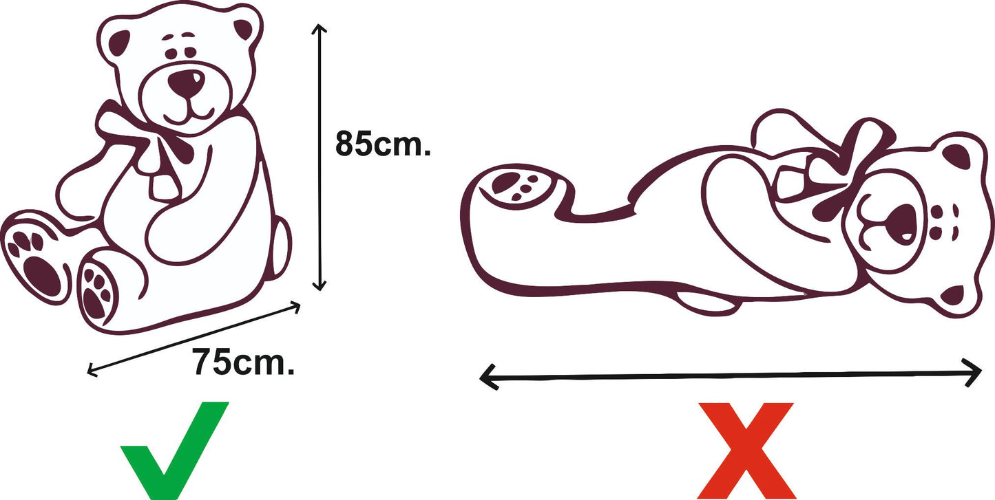Didelis pliušinis meškinas 160cm. Milžiniškas pliušinis žaislas