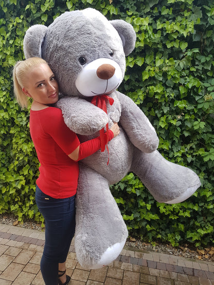 DIDELIS PLIUŠINIS MEŠKINAS TALISMANAS 190cm DIDŽIULIS PLIUŠINIS ŽAISLAS MILŽINAS