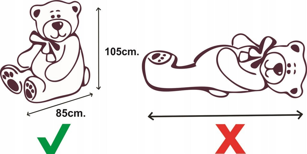 DIDELIS PLIUŠINIS MEŠKINAS TALISMANAS 190cm DIDŽIULIS PLIUŠINIS ŽAISLAS MILŽINAS