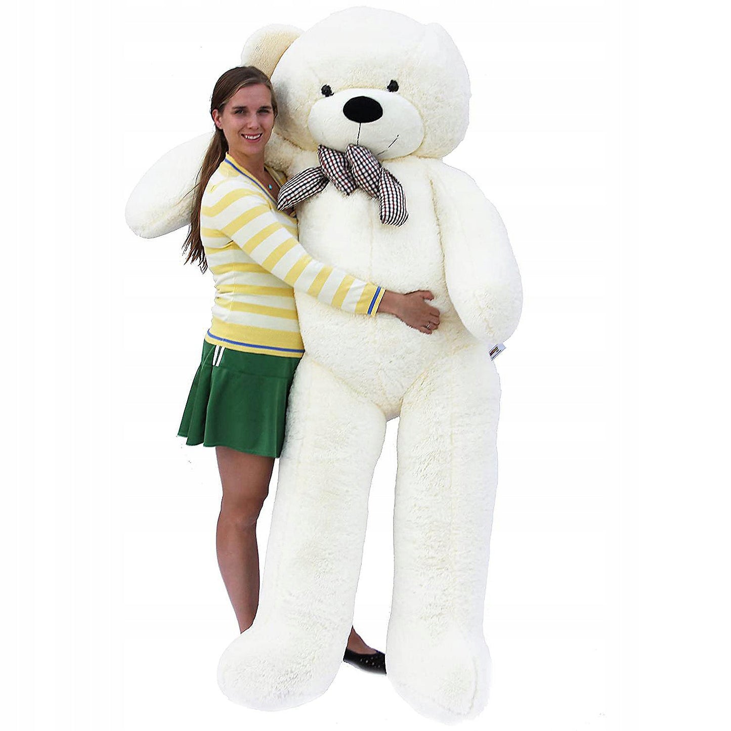 Didelis meškinas, didžiulis pliušinis žaislas, minkšta milžiniška 200cm figūrėlė, dovana