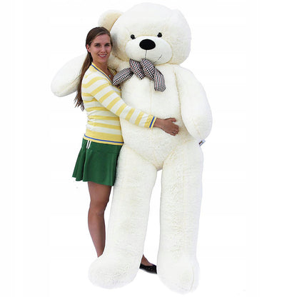 Didelis meškinas, didžiulis pliušinis žaislas, minkšta milžiniška 200cm figūrėlė, dovana