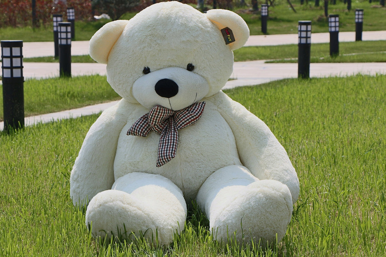 Didelis meškinas, didžiulis pliušinis žaislas, minkšta milžiniška 200cm figūrėlė, dovana