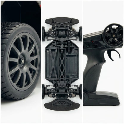 DIDELĖ DRIFTO MAŠINA, VALDOMA NUOTOLIU, LENKTYNIŲ AUTOMOBILIS SU POLO ŠVIESOS DIODAIS RC