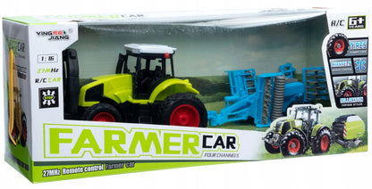 DIDELĖ VALDOMA RC TRAUKINIO MAŠINA 39cm USB