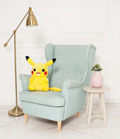 Didelis pliušinis meškinas Pikachu, minkštas žaislas, milžinas 50cm, Pokemonai