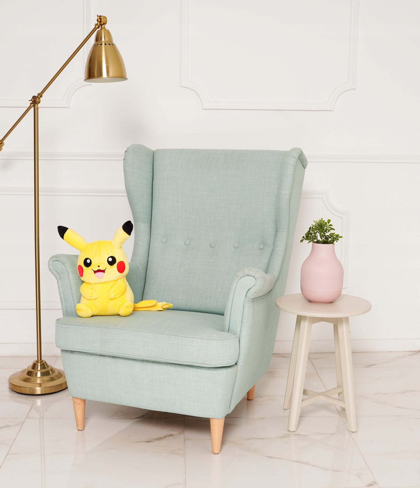 Didelis pliušinis meškinas Pikachu, minkštas žaislas, milžinas 50cm, Pokemonai