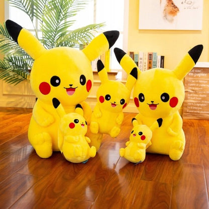 Didelis pliušinis meškinas Pikachu, minkštas žaislas, milžinas 50cm, Pokemonai