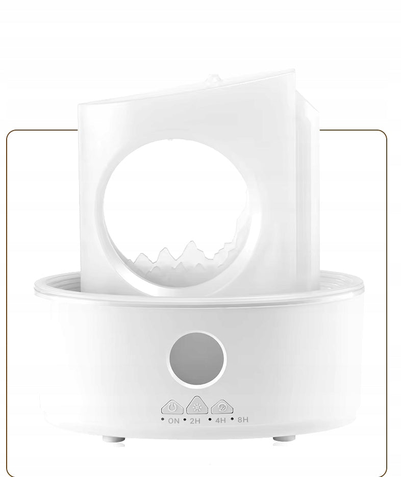 Difuzorius Drėkintuvas Aromaterapija Zen Lávos Efektas Lempa Dovana