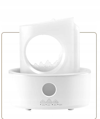 Difuzorius Drėkintuvas Aromaterapija Zen Lávos Efektas Lempa Dovana