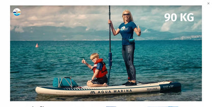 SUP lenta Aqua Marina Magma 11´2" X33"X6" BT-23MAP Earth Wave