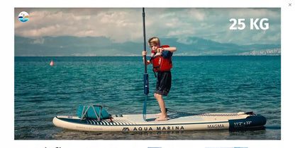 SUP lenta Aqua Marina Magma 11´2" X33"X6" BT-23MAP Earth Wave