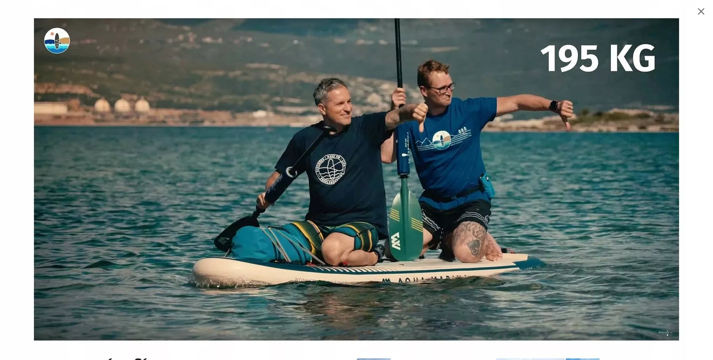 SUP lenta Aqua Marina Magma 11´2" X33"X6" BT-23MAP Earth Wave