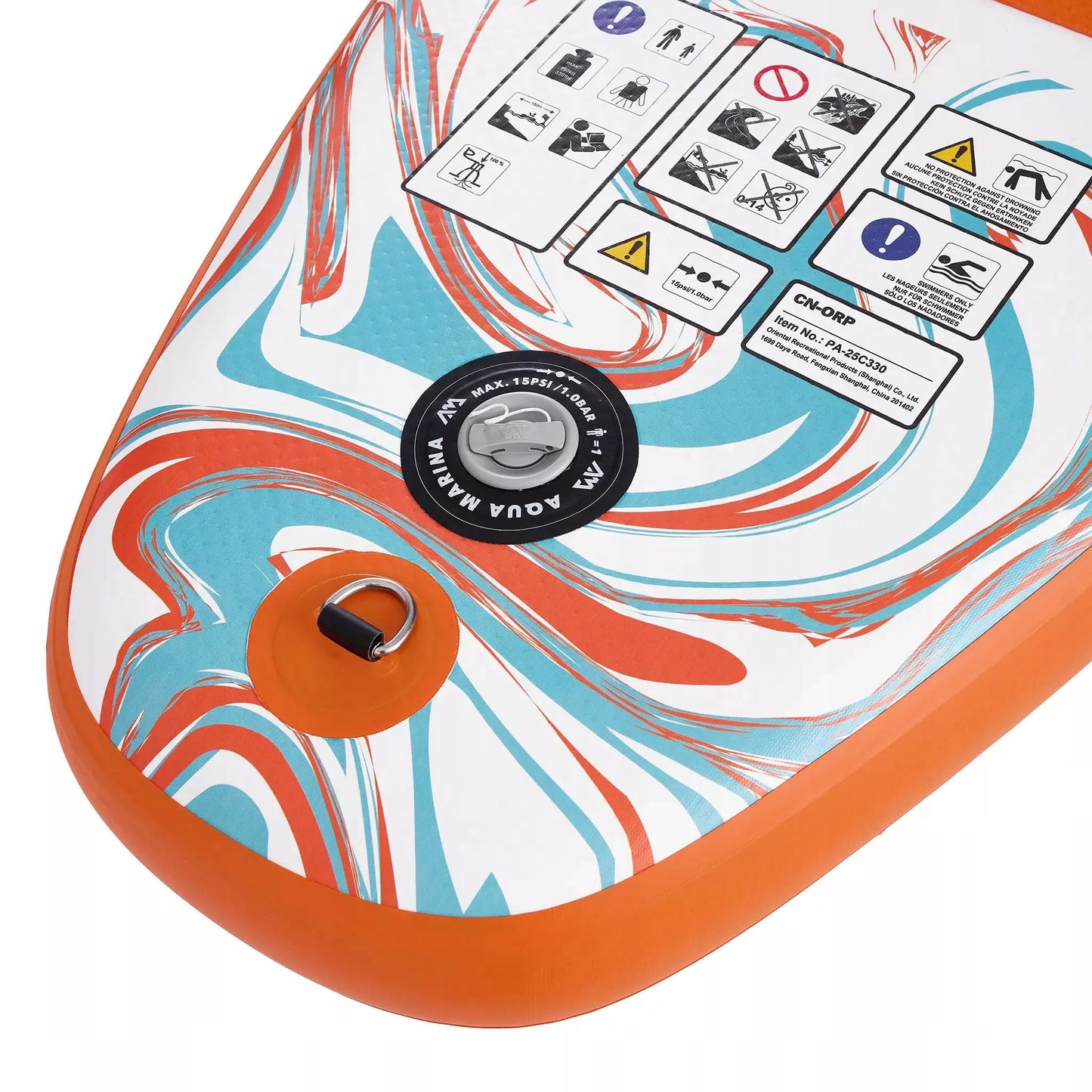 Pripučiama irklentė Aqua Marina 330 cm