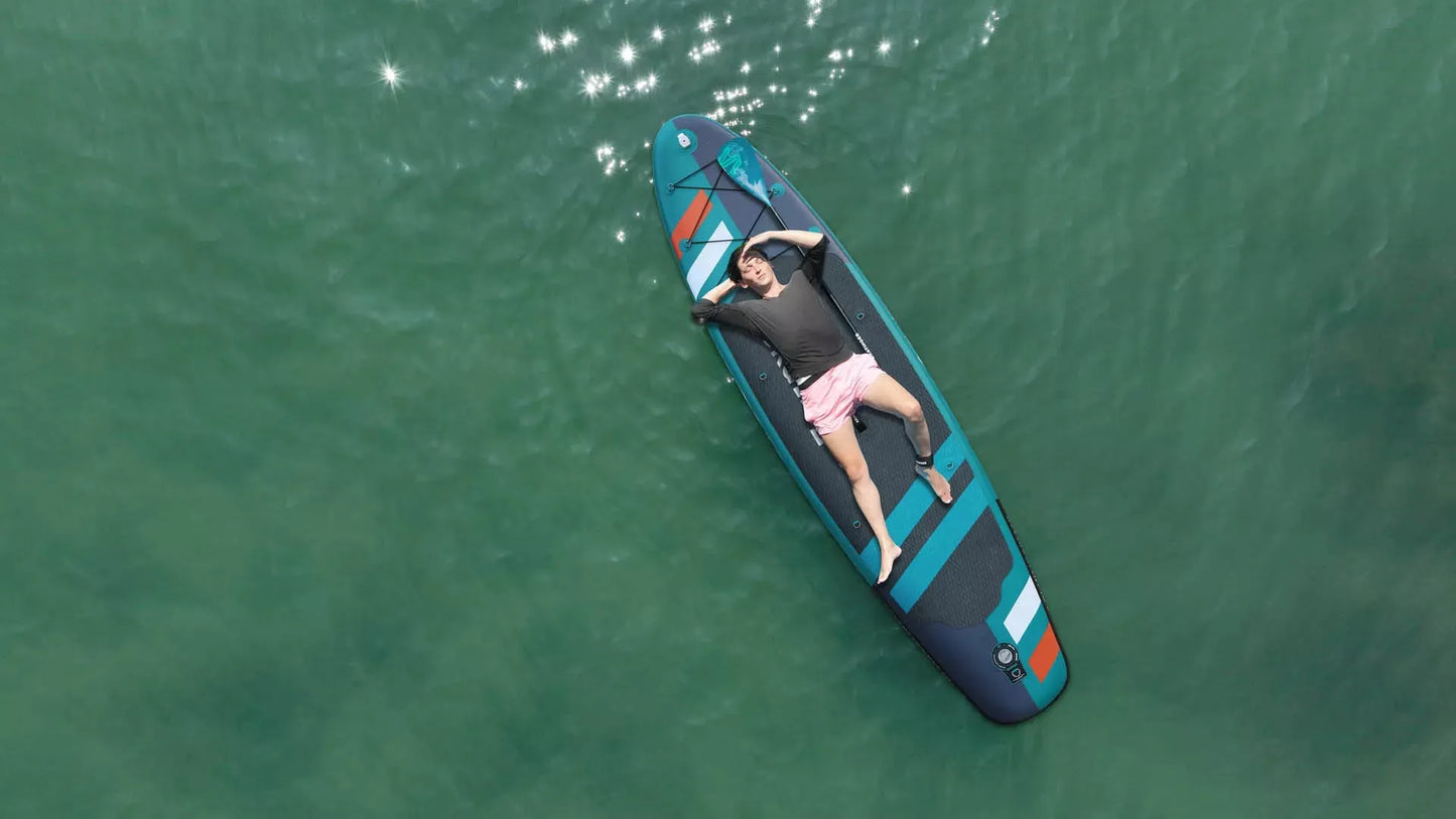 SUP lenta SKATINGER Jade 320x81x15 cm visapusiška iki 150 kg su pompa ir irklu