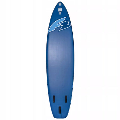 SUP F2 Axxis 11'6" Navy Blue Combo pripučiama lenta, 2in1 irklas, sėdynė