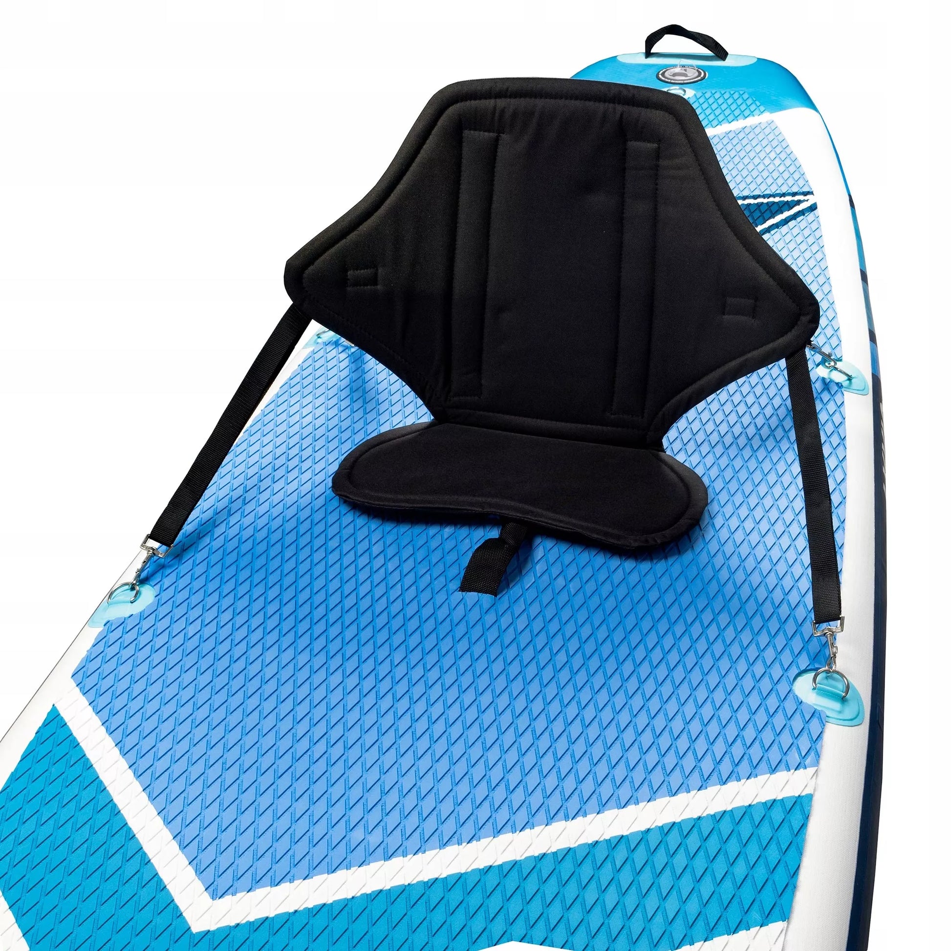 Pripučiama SUP lenta F2 Axxis 12'2" Light Blue Combo Irklas 2in1 Sėdynė