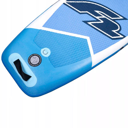 Pripučiama SUP lenta F2 Axxis 12'2" Light Blue Combo Irklas 2in1 Sėdynė