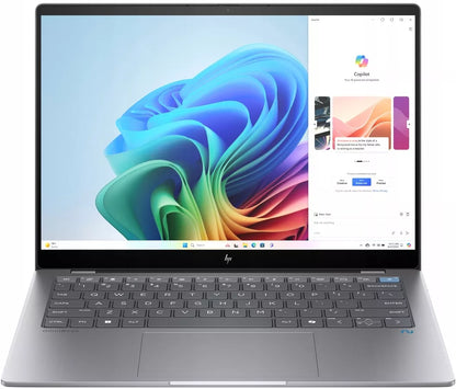 HP OmniBook X14 2,2K jutiklinis nešiojamas kompiuteris – Snapdragon X Elite, 16 GB RAM, 1 TB SSD, Windows 11