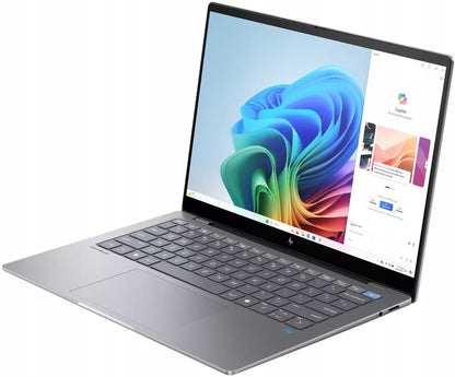HP OmniBook X14 2,2K jutiklinis nešiojamas kompiuteris – Snapdragon X Elite, 16 GB RAM, 1 TB SSD, Windows 11