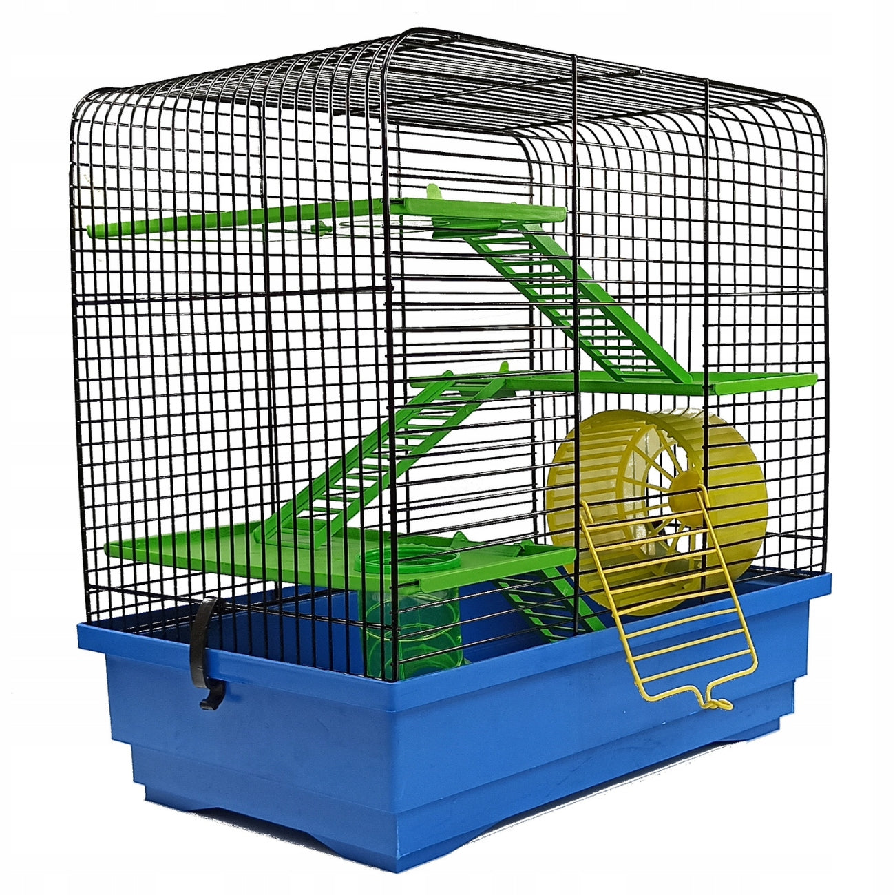 Didelė narvelis žiurkėnui, graužikui – tunelis, kopėtėlės 41x26x40