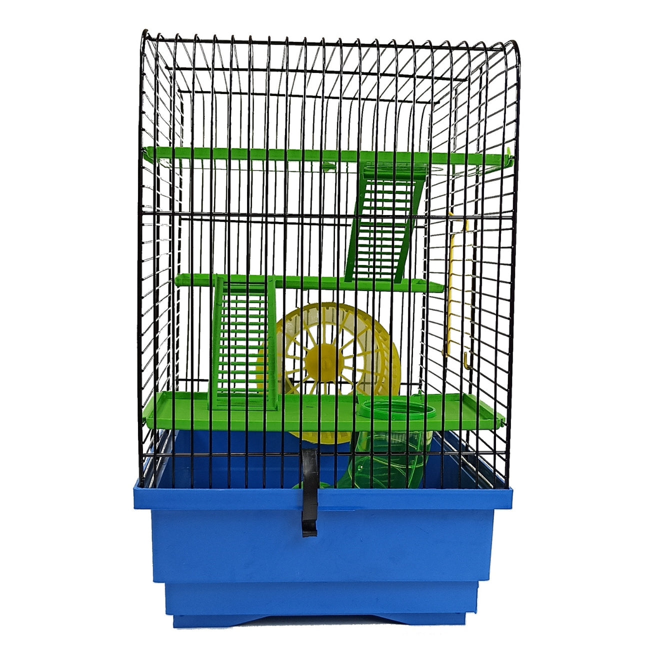 Didelė narvelis žiurkėnui, graužikui – tunelis, kopėtėlės 41x26x40