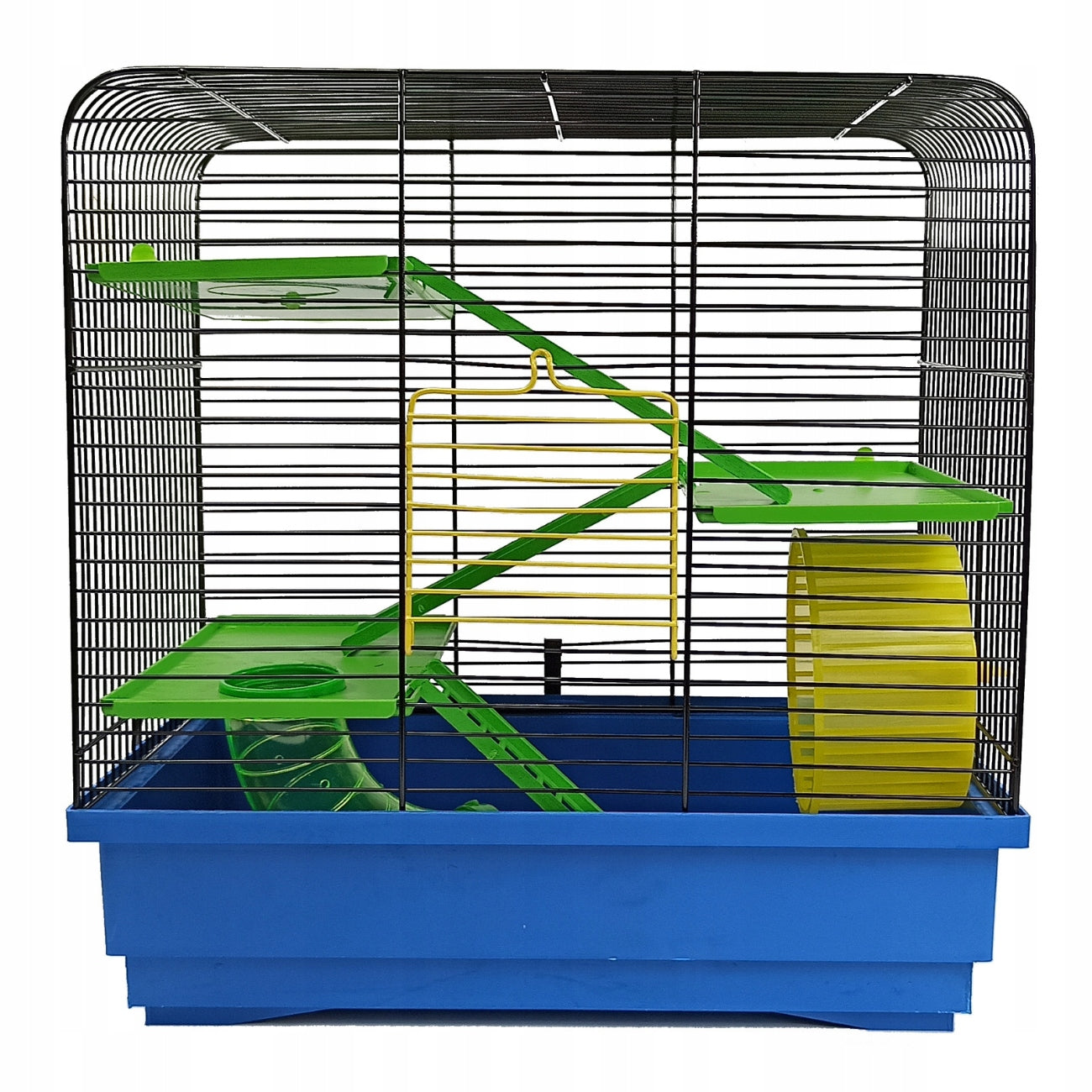 Didelė narvelis žiurkėnui, graužikui – tunelis, kopėtėlės 41x26x40