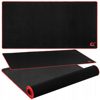 Didelė žaidimų kilimėlis ant stalo 120x60cm juodas NanoRS žaidėjams
