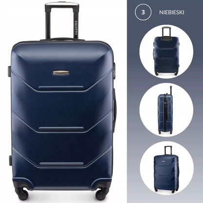 Didysis kelioninis lagaminas su ratukais RYANAIR WIZZAIR 90L XXL 7 SPALVŲ ZAGATTO