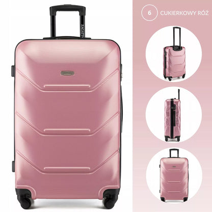 Didysis kelioninis lagaminas su ratukais RYANAIR WIZZAIR 90L XXL 7 SPALVŲ ZAGATTO