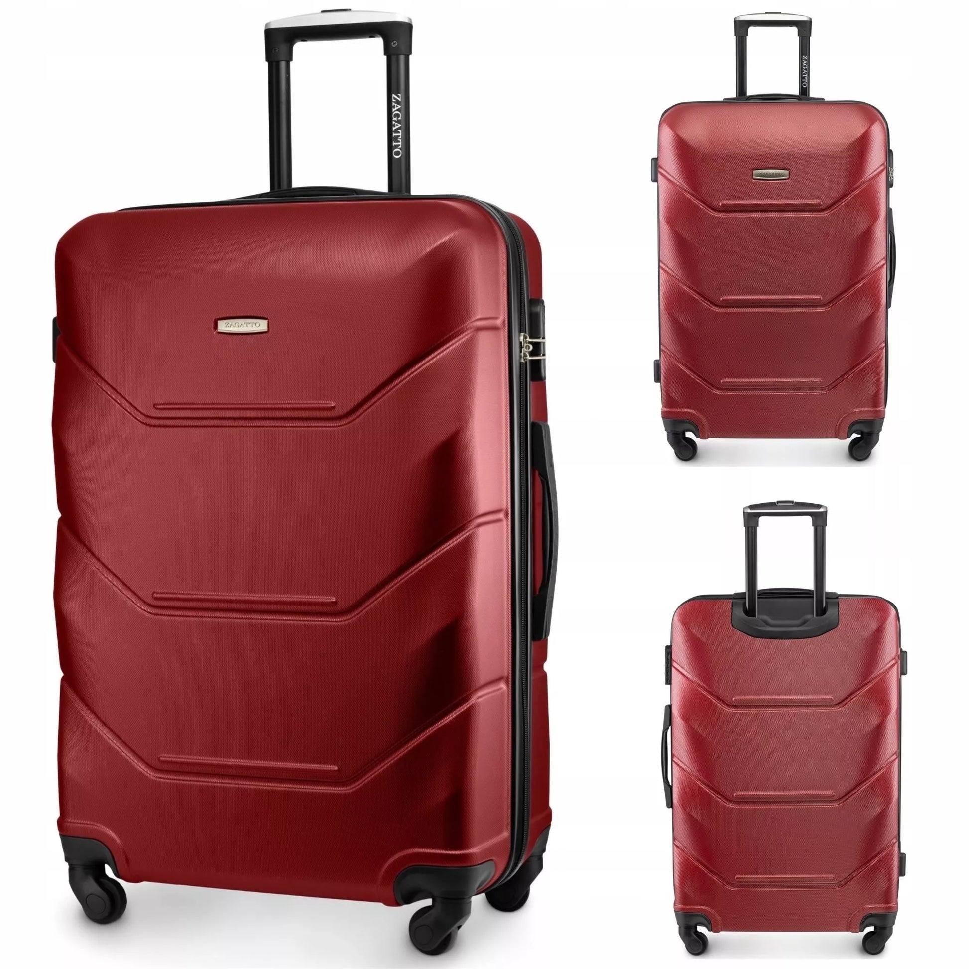 Didysis kelioninis lagaminas su ratukais RYANAIR WIZZAIR 90L XXL 7 SPALVŲ ZAGATTO