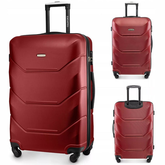 Didysis kelioninis lagaminas su ratukais RYANAIR WIZZAIR 90L XXL 7 SPALVŲ ZAGATTO