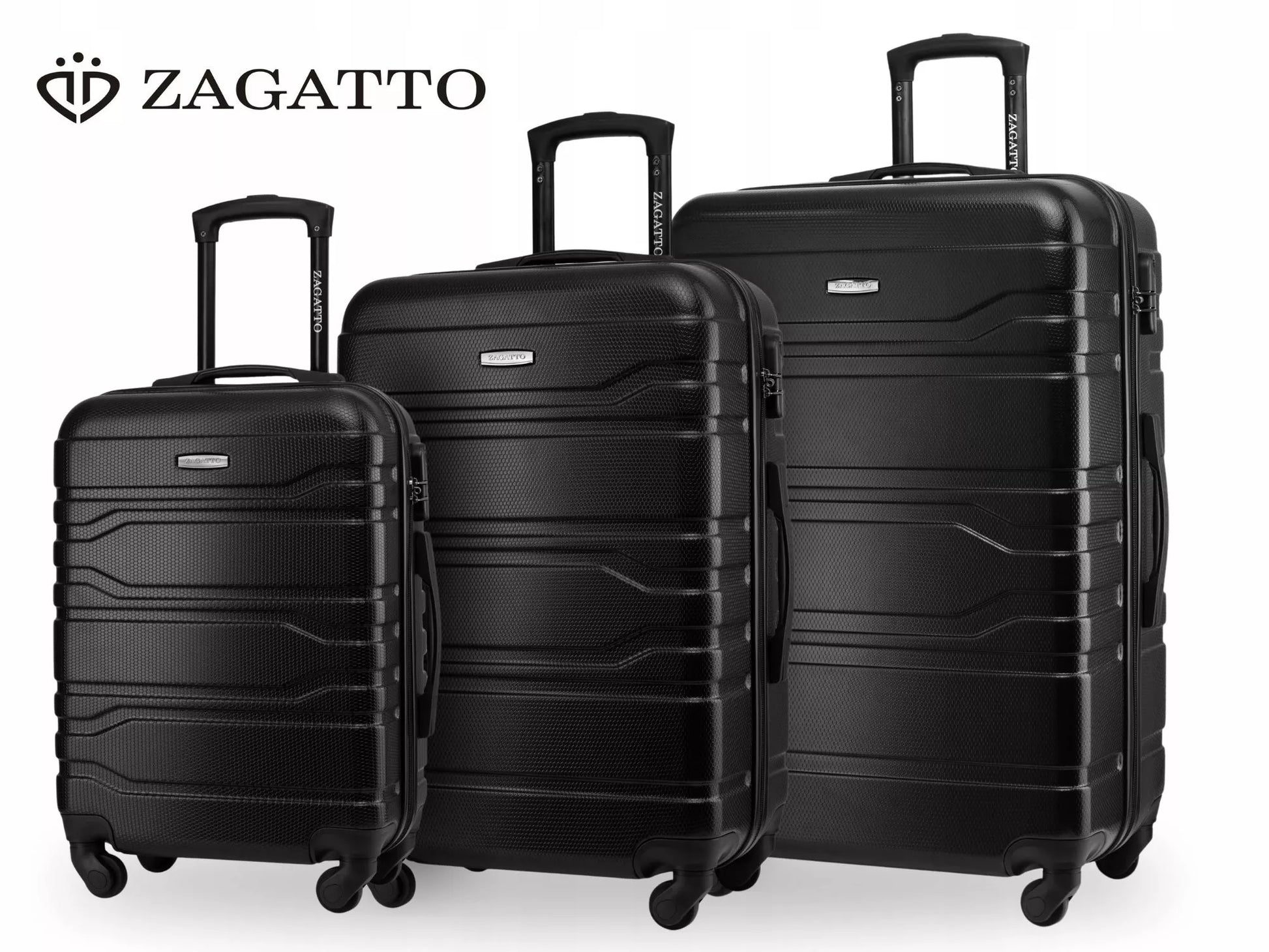 Didelis kietas lagaminas su ratukais XXL 90L