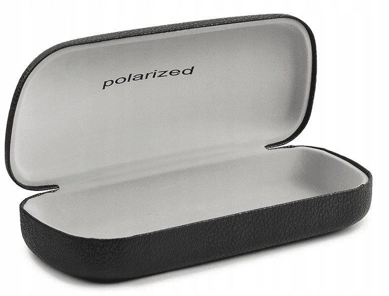 Vyriški poliarizuoti saulės akiniai Aviator stiliaus, juodi + auksiniai