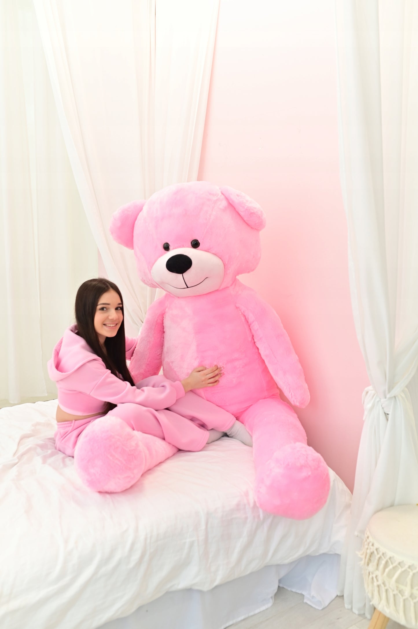 Didelis pliušinis meškinas 220cm MILŽINAS PLIUŠINIS ŽAISLAS