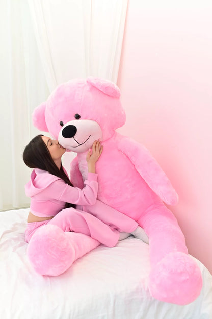 220 cm pliušinis meškinas – milžinas, minkštas žaislas