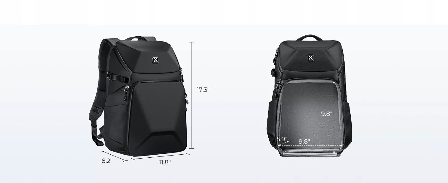 Duży plecak fotograficzny na aparat i laptopa Beta Photography K&F KF13.144