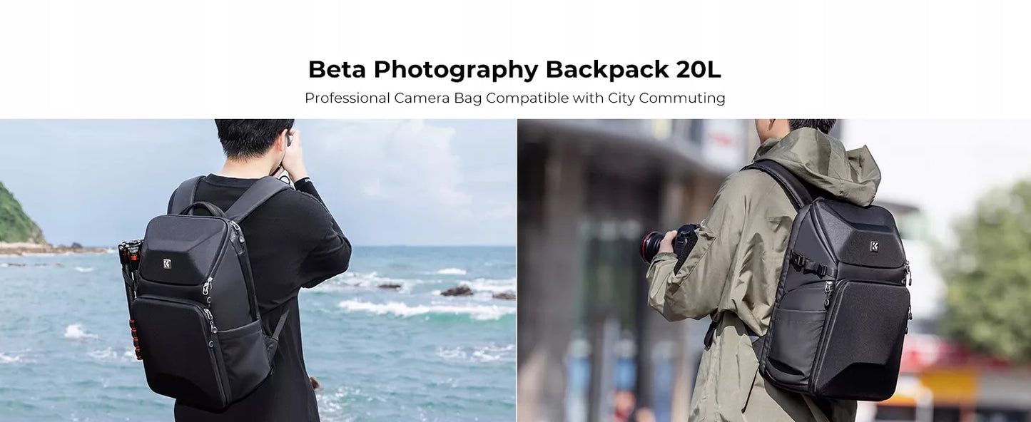 Duży plecak fotograficzny na aparat i laptopa Beta Photography K&F KF13.144