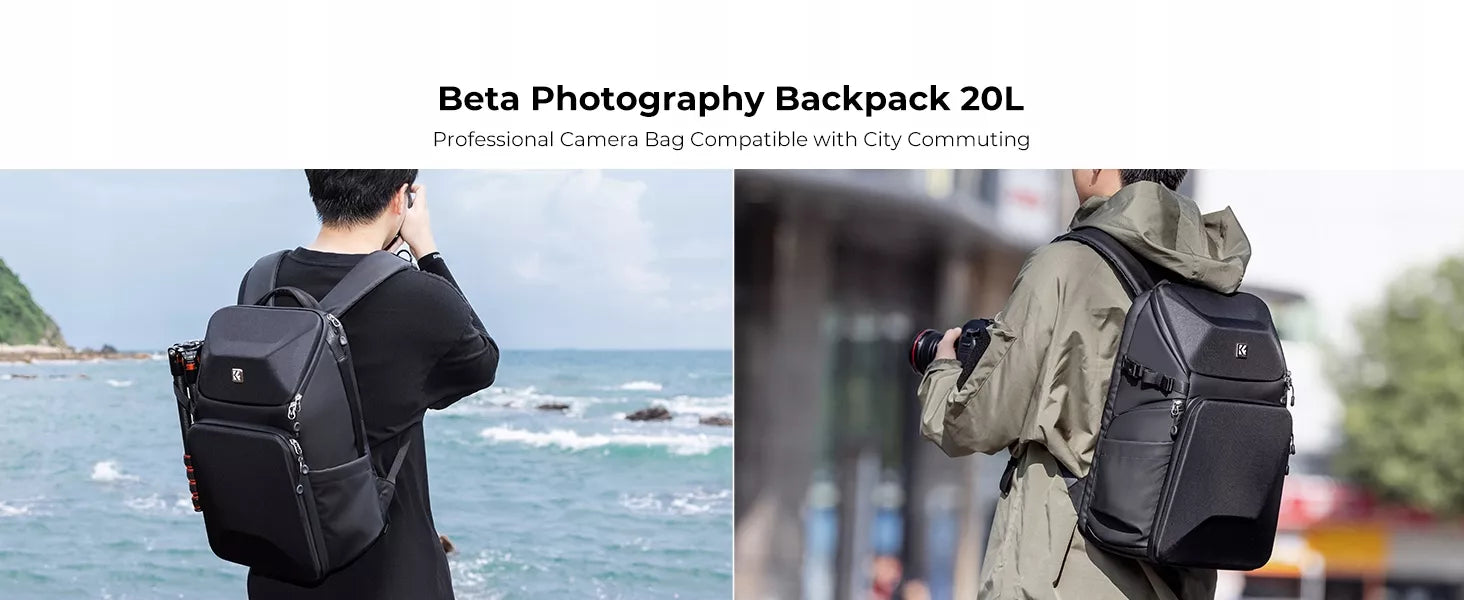 Duży plecak fotograficzny na aparat i laptopa Beta Photography K&F KF13.144